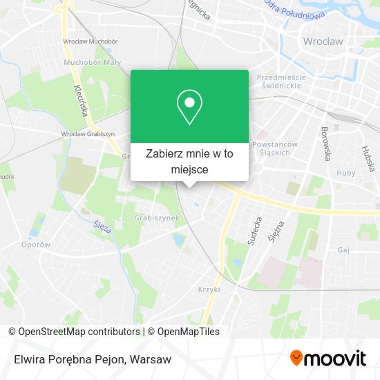 Mapa Elwira Porębna Pejon