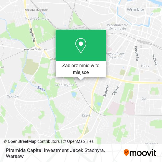 Mapa Piramida Capital Investment Jacek Stachyra