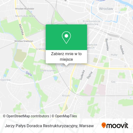 Mapa Jerzy Pałys Doradca Restrukturyzacyjny