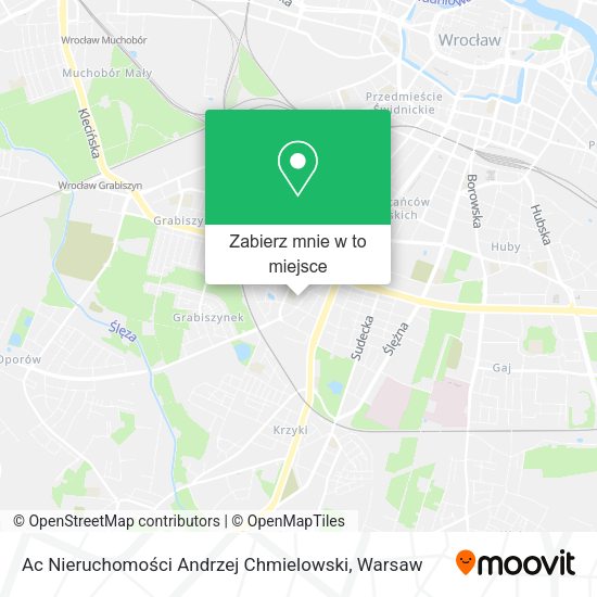 Mapa Ac Nieruchomości Andrzej Chmielowski