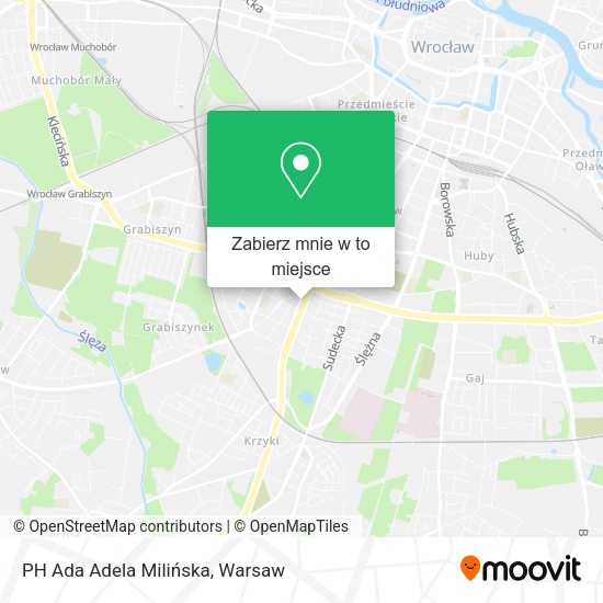 Mapa PH Ada Adela Milińska