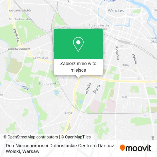 Mapa Dcn Nieruchomosci Dolnoslaskie Centrum Dariusz Wolski