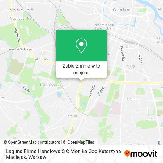 Mapa Laguna Firma Handlowa S C Monika Goc Katarzyna Maciejak