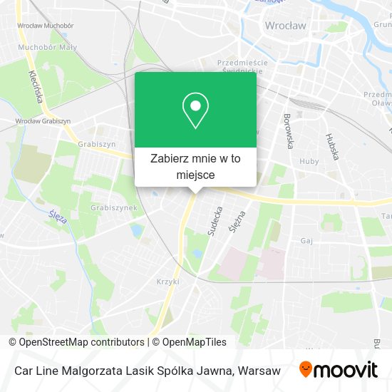 Mapa Car Line Malgorzata Lasik Spólka Jawna