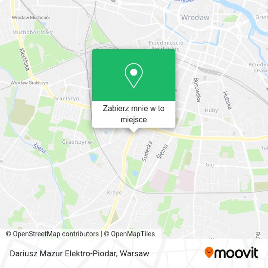 Mapa Dariusz Mazur Elektro-Piodar