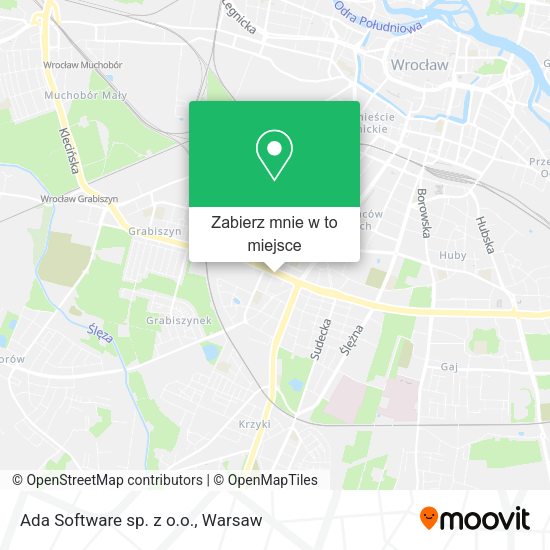 Mapa Ada Software sp. z o.o.