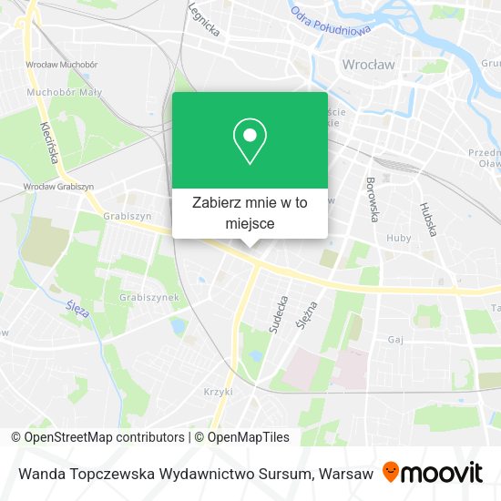 Mapa Wanda Topczewska Wydawnictwo Sursum