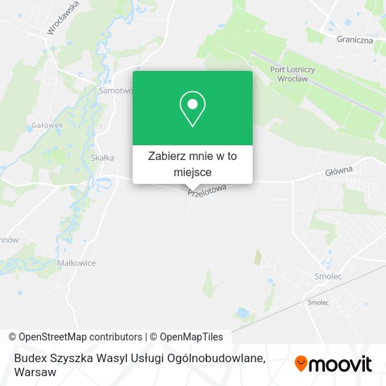 Mapa Budex Szyszka Wasyl Usługi Ogólnobudowlane