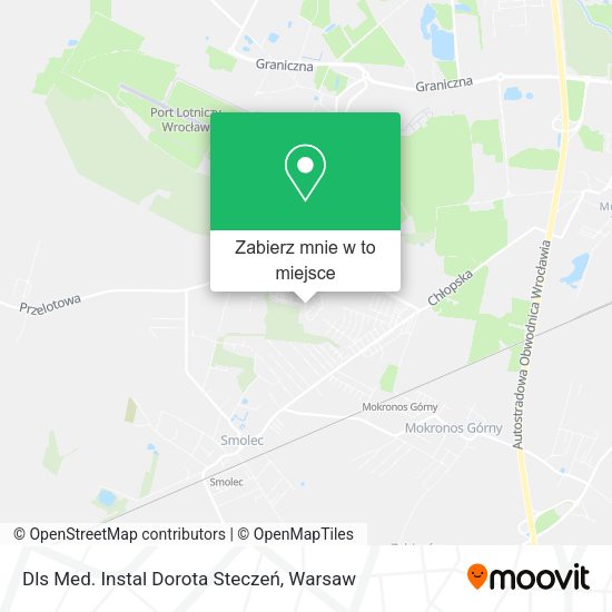 Mapa Dls Med. Instal Dorota Steczeń