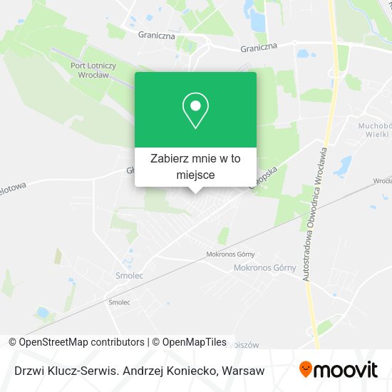 Mapa Drzwi Klucz-Serwis. Andrzej Koniecko