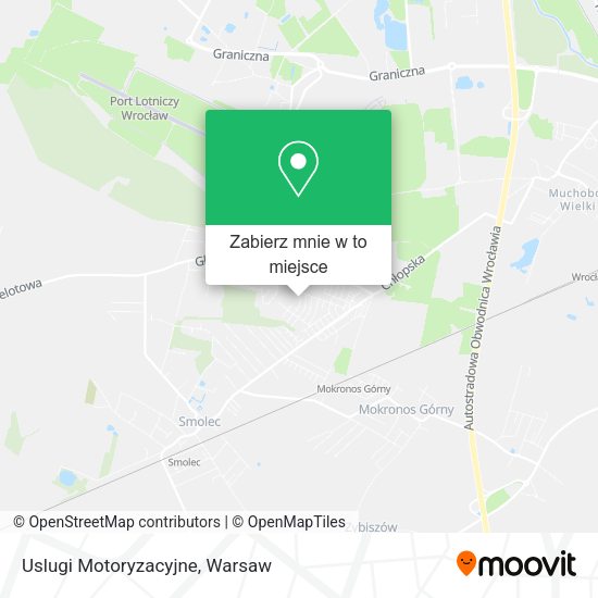 Mapa Uslugi Motoryzacyjne