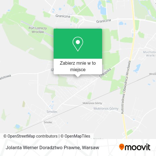 Mapa Jolanta Werner Doradztwo Prawne