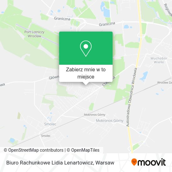 Mapa Biuro Rachunkowe Lidia Lenartowicz