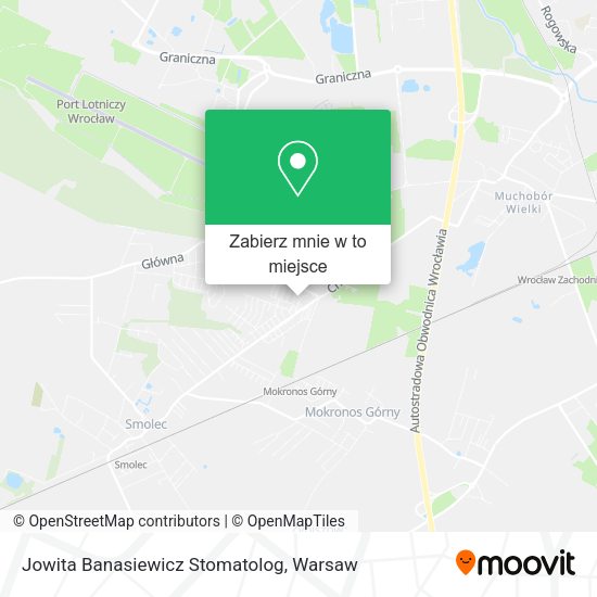 Mapa Jowita Banasiewicz Stomatolog