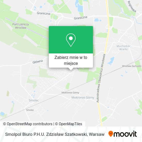 Mapa Smolpol Biuro P.H.U. Zdzisław Szatkowski