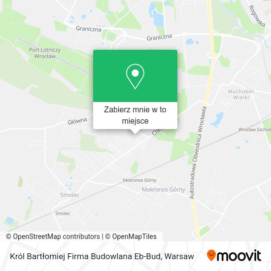 Mapa Król Bartłomiej Firma Budowlana Eb-Bud