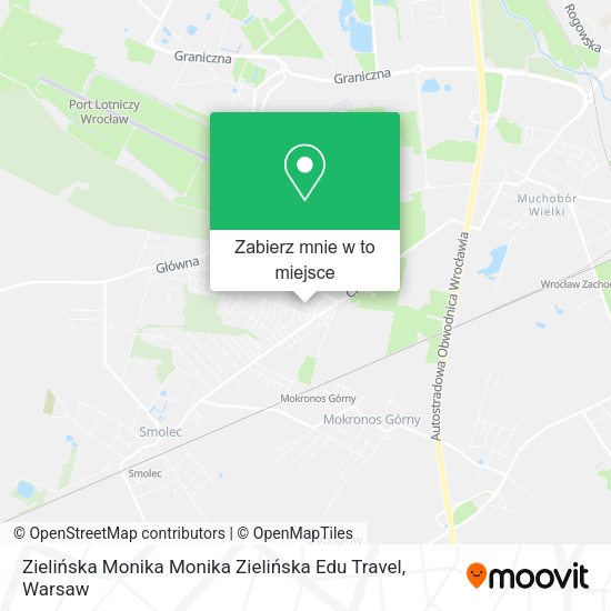 Mapa Zielińska Monika Monika Zielińska Edu Travel