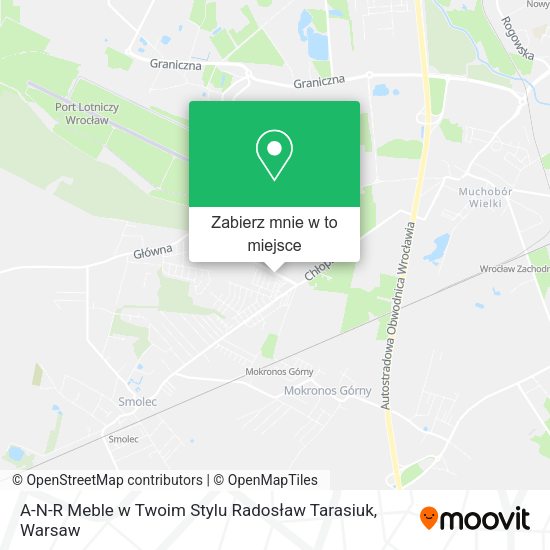 Mapa A-N-R Meble w Twoim Stylu Radosław Tarasiuk