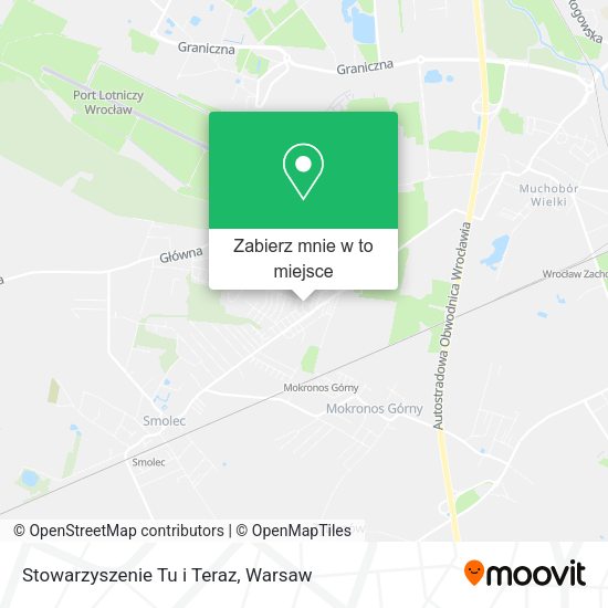 Mapa Stowarzyszenie Tu i Teraz