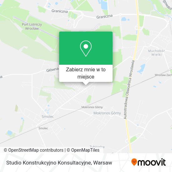 Mapa Studio Konstrukcyjno Konsultacyjne