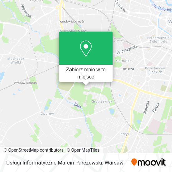 Mapa Usługi Informatyczne Marcin Parczewski