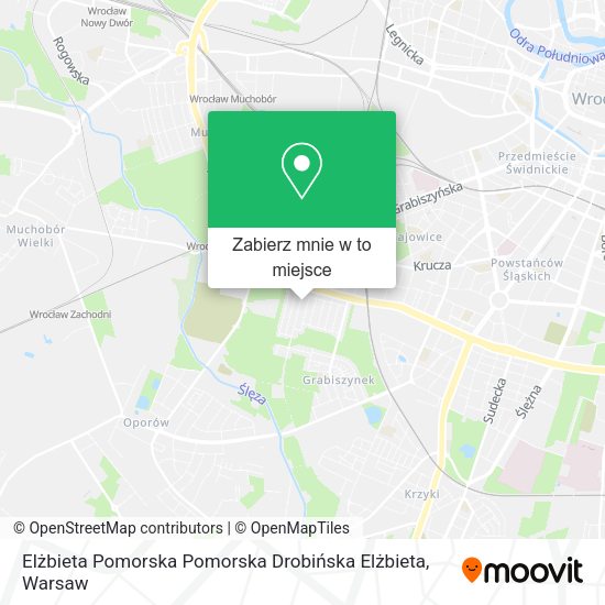 Mapa Elżbieta Pomorska Pomorska Drobińska Elżbieta