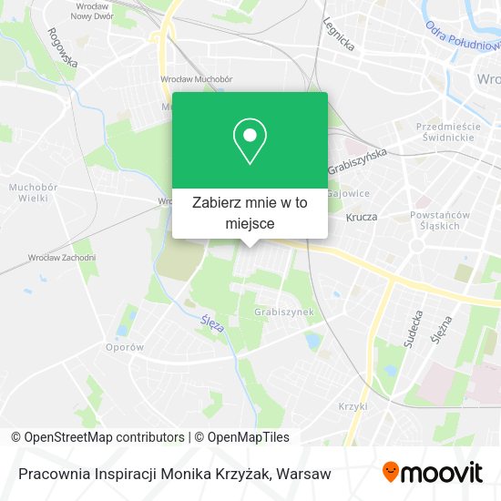 Mapa Pracownia Inspiracji Monika Krzyżak