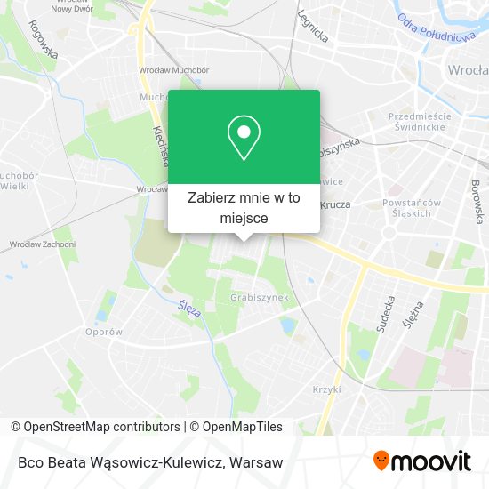 Mapa Bco Beata Wąsowicz-Kulewicz