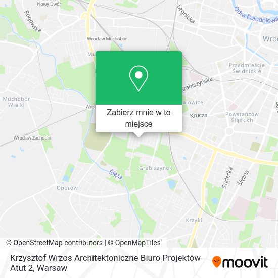 Mapa Krzysztof Wrzos Architektoniczne Biuro Projektów Atut 2