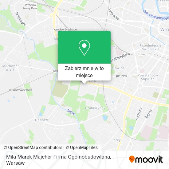 Mapa Mila Marek Majcher Firma Ogólnobudowlana