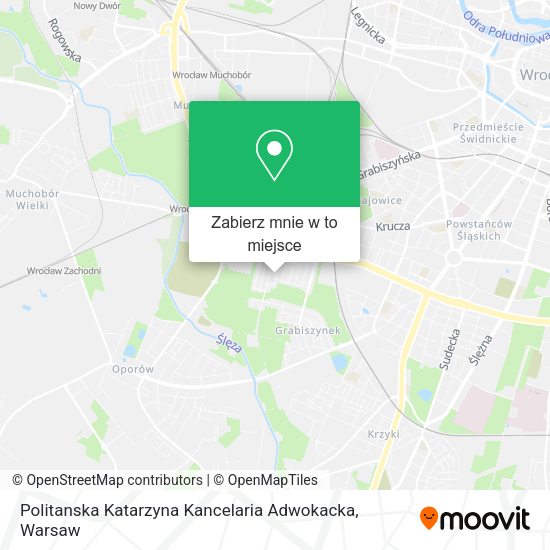 Mapa Politanska Katarzyna Kancelaria Adwokacka