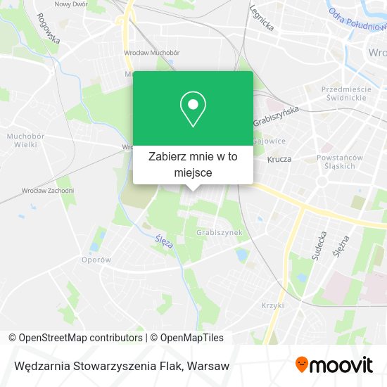 Mapa Wędzarnia Stowarzyszenia Flak