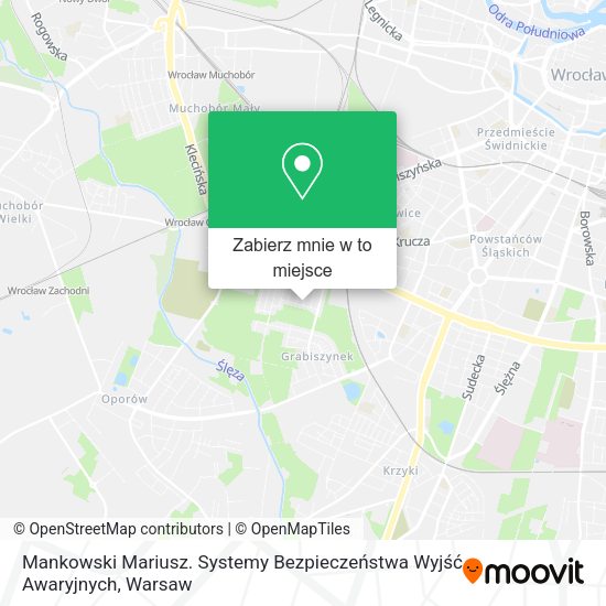 Mapa Mankowski Mariusz. Systemy Bezpieczeństwa Wyjść Awaryjnych