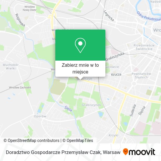 Mapa Doradztwo Gospodarcze Przemysław Czak