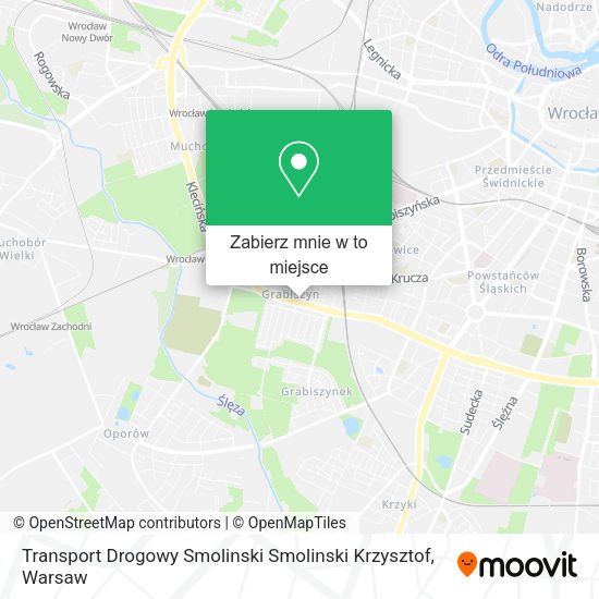 Mapa Transport Drogowy Smolinski Smolinski Krzysztof