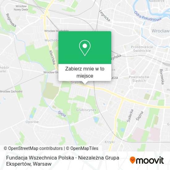 Mapa Fundacja Wszechnica Polska - Niezależna Grupa Ekspertów