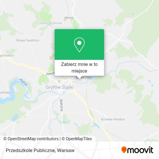 Mapa Przedszkole Publiczne