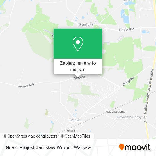 Mapa Green Projekt Jarosław Wróbel