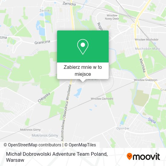 Mapa Michał Dobrowolski Adventure Team Poland