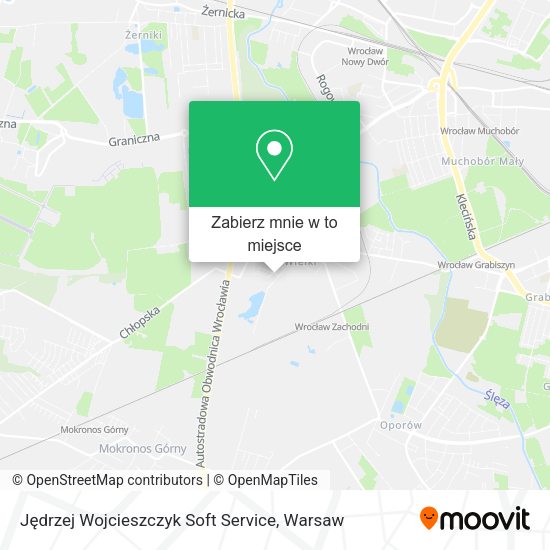 Mapa Jędrzej Wojcieszczyk Soft Service