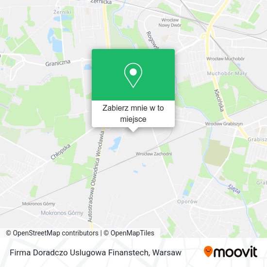 Mapa Firma Doradczo Uslugowa Finanstech