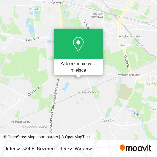 Mapa Intercars24 Pl Bożena Cielecka