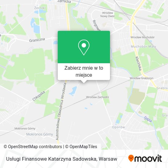 Mapa Usługi Finansowe Katarzyna Sadowska