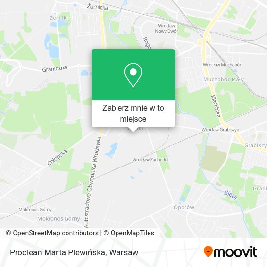 Mapa Proclean Marta Plewińska