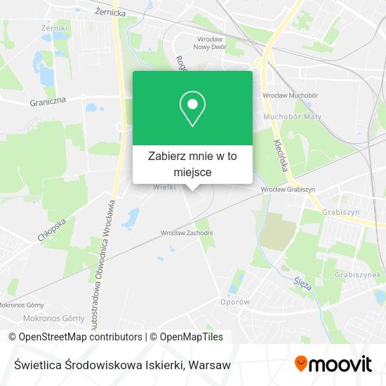 Mapa Świetlica Środowiskowa Iskierki