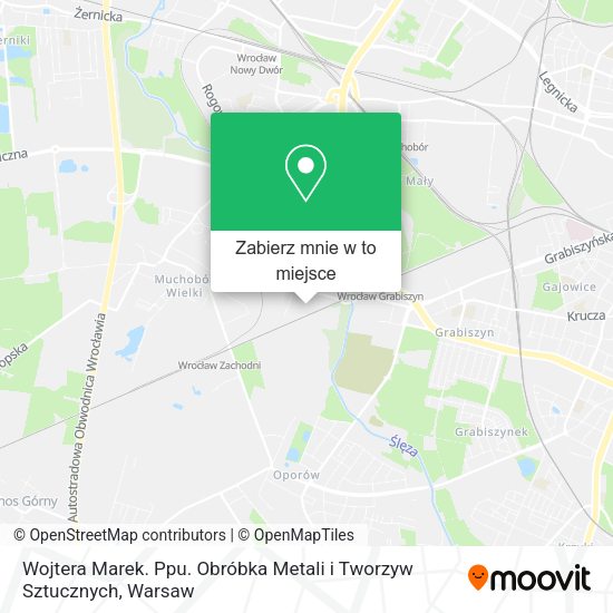 Mapa Wojtera Marek. Ppu. Obróbka Metali i Tworzyw Sztucznych