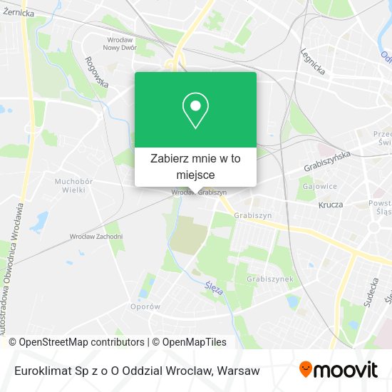 Mapa Euroklimat Sp z o O Oddzial Wroclaw