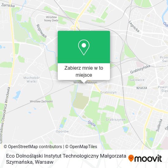 Mapa Eco Dolnośląski Instytut Technologiczny Małgorzata Szymańska