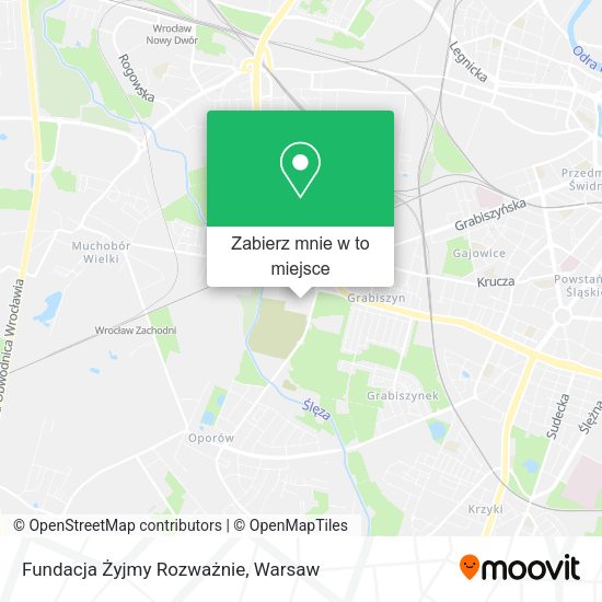 Mapa Fundacja Żyjmy Rozważnie