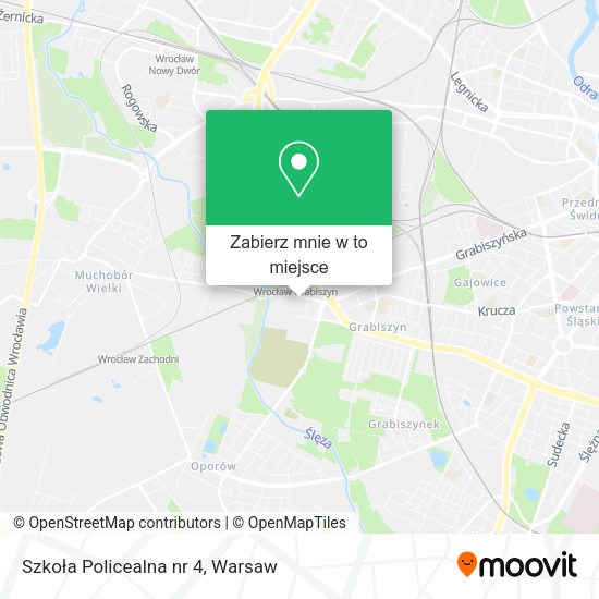 Mapa Szkoła Policealna nr 4